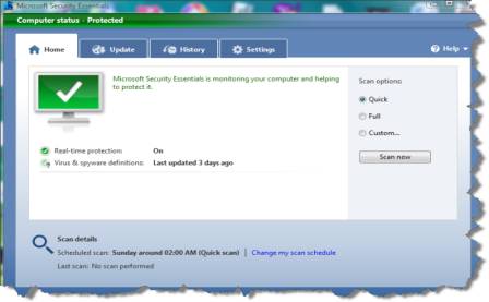 Microsoft Security Essentials Review